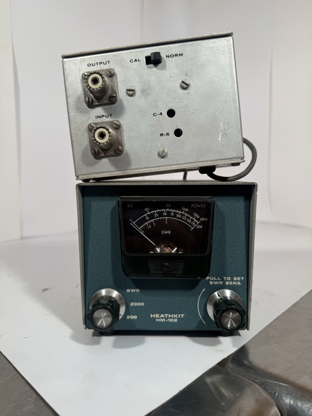 Heathkit HM-102 HF Wattmeter 200 | UNTESTED SOLD AS IS