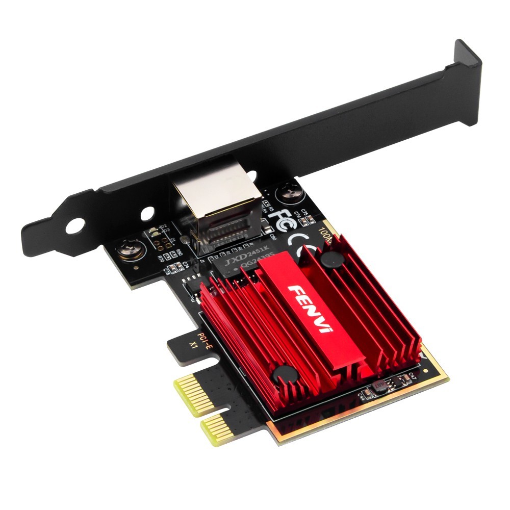 2.5Gbps PCIe Network Adapter Realtek RTL8125B Chip Multi-Gigabit Ethernet Card