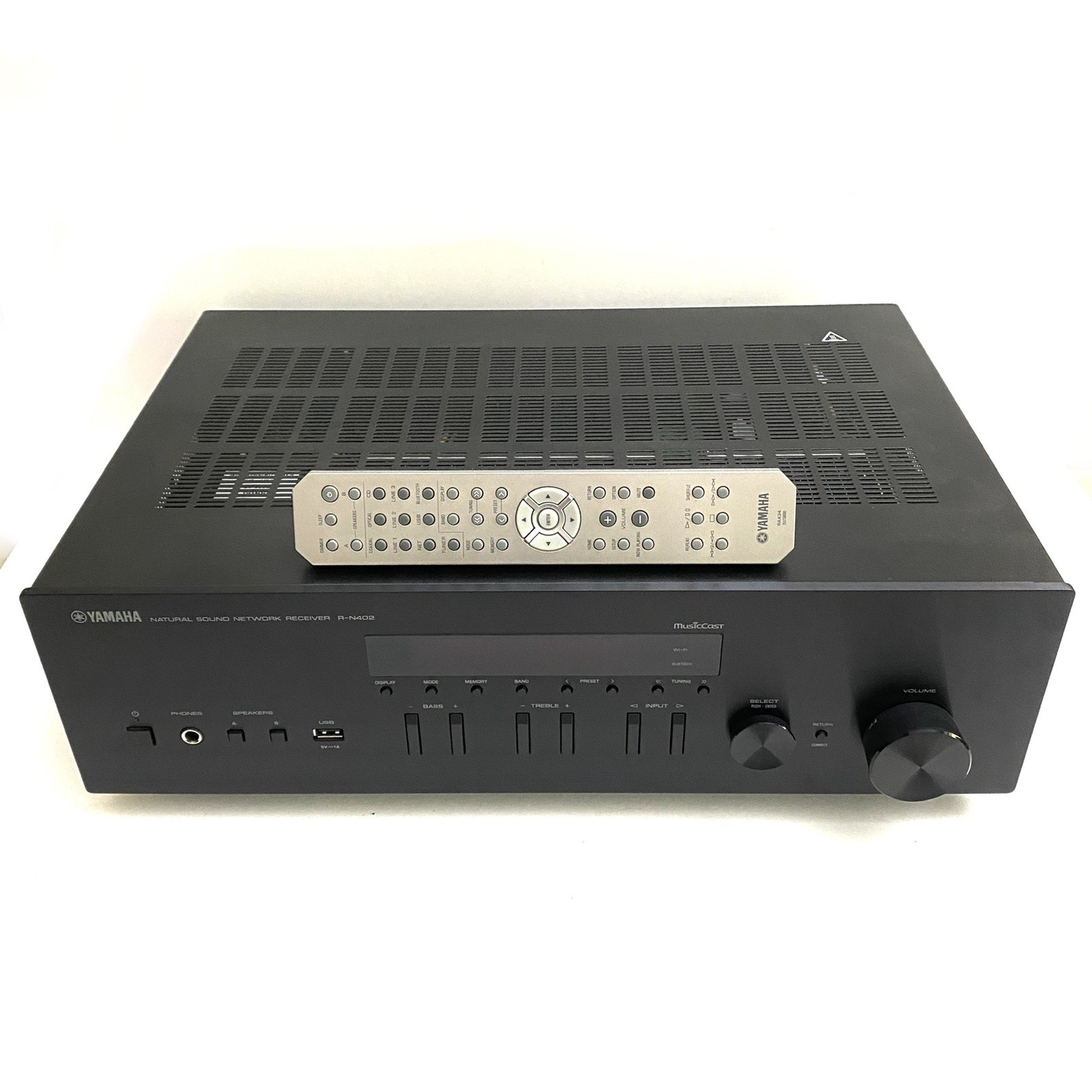 Yamaha R-N402 Receiver MusicCast Bluetooth DAB Wi-Fi W/ Remote