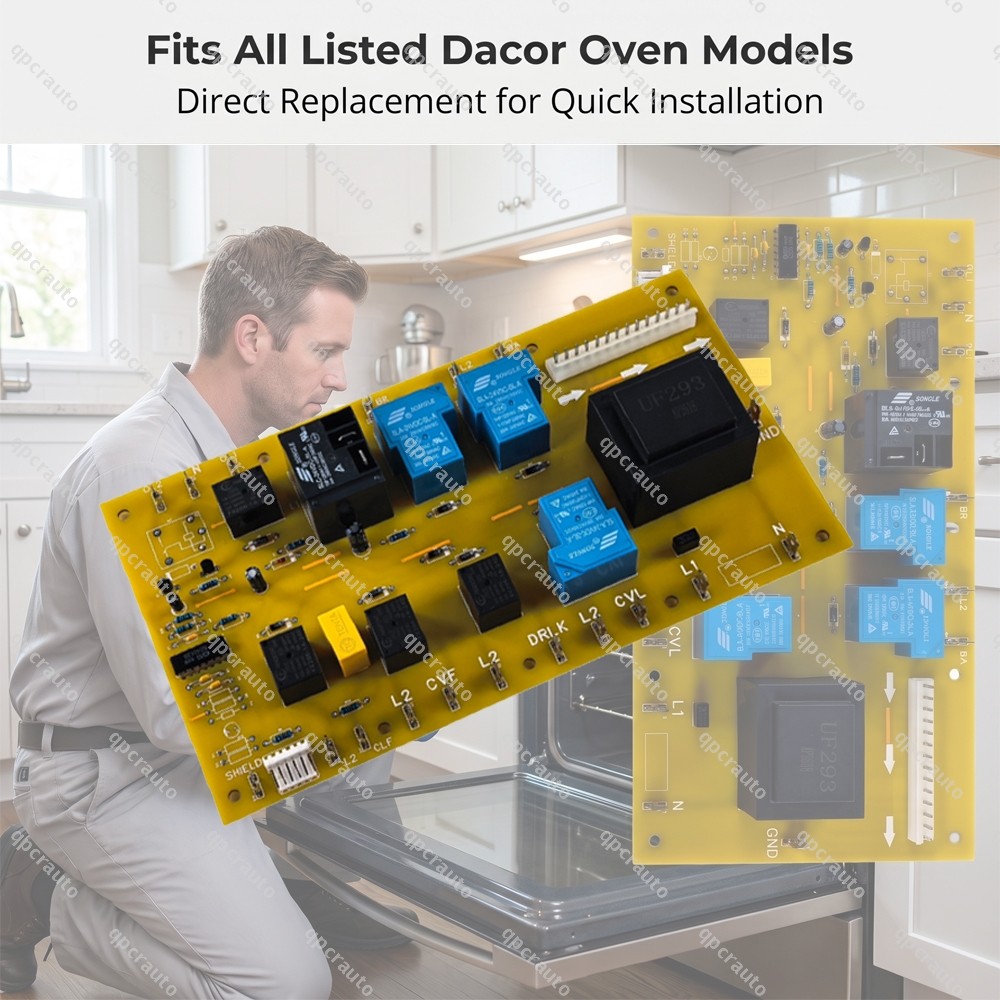 Oven Control Relay Board Fit Dacor ECS136SBK ERSD36 Range | 92028 82127