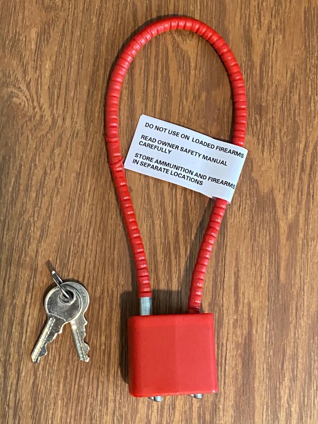 DPMS SBR KITTY KAT Gun Safety Cable Lock w/two key Brand New / Mint
