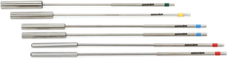 Grover Pro Percussion Tubular 6-piece Triangle Beater Set with Case