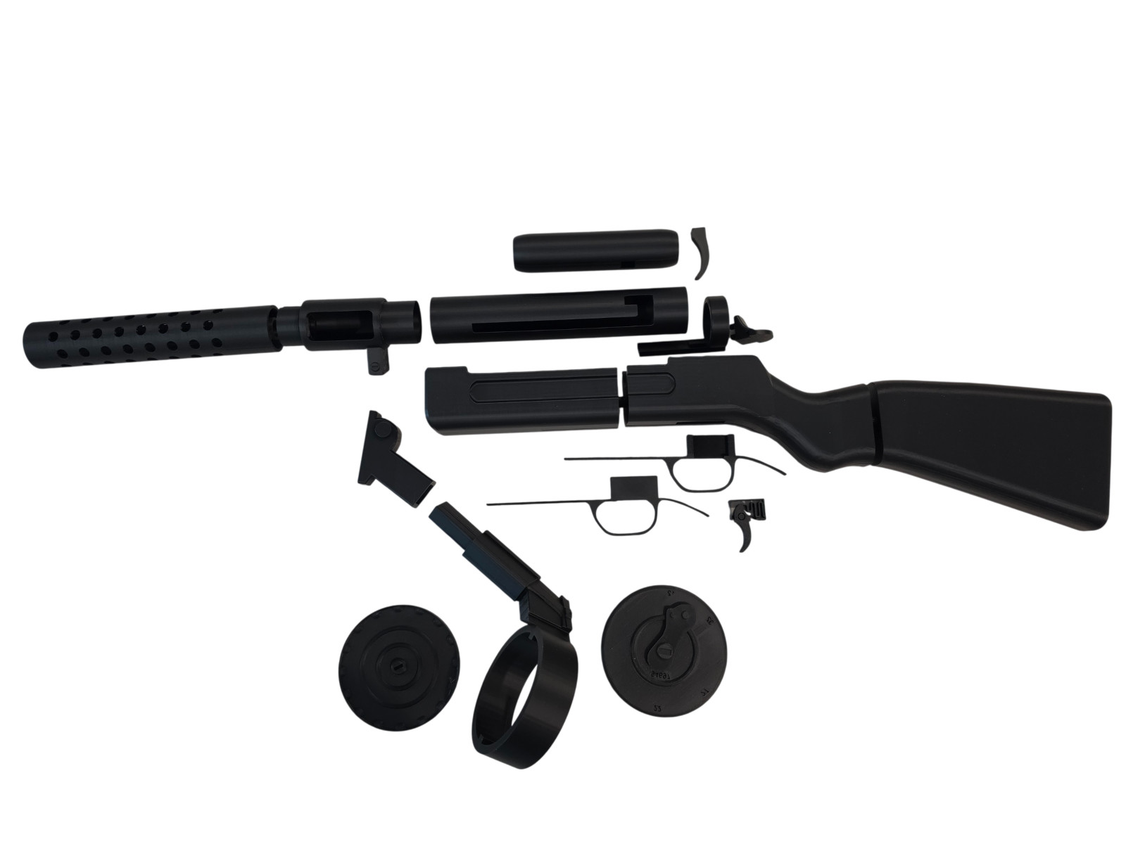DIY (Do It Yourself) MP18 replica/Prop | 3d Printed Parts only | Non-functional
