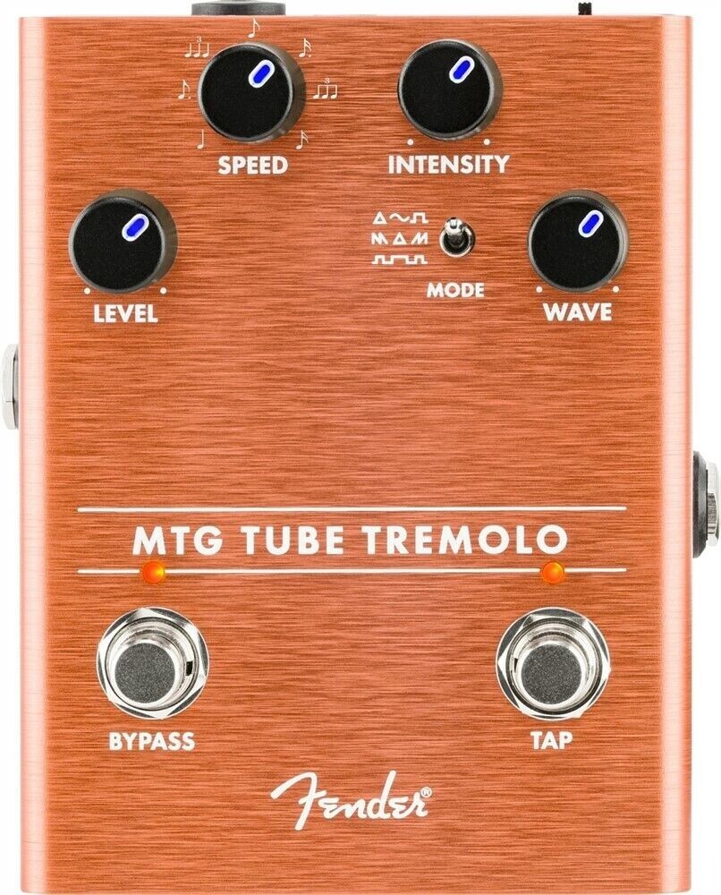023-4554-000 Genuine Fender MTG Tube Tremolo Guitar Effect Pedal