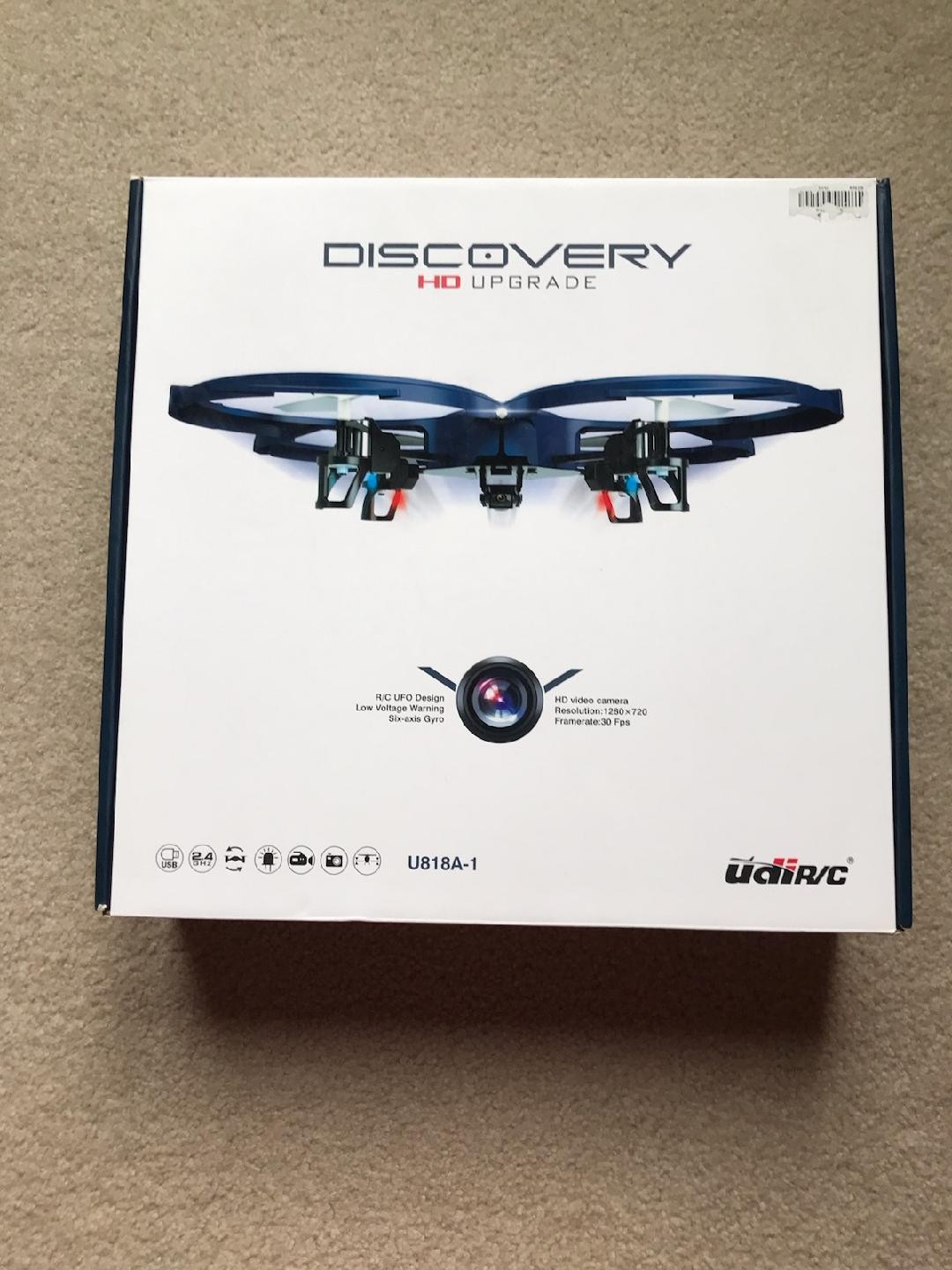 Cyber Monday Force1 UDI U818A Camera Drone for Kids - HD With Beginners 720p RC