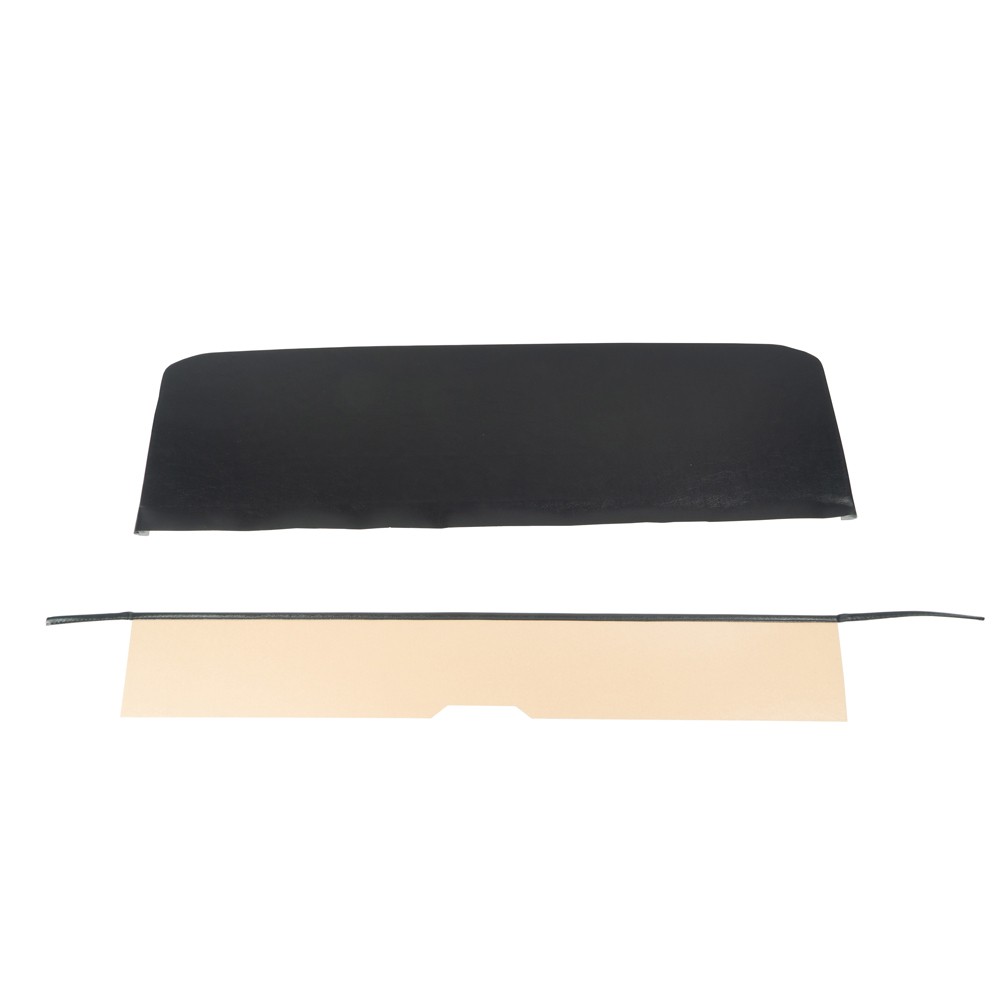 Distinctive Industries Black Upper Rear Seat Trim Panel Set CV Chevelle 64