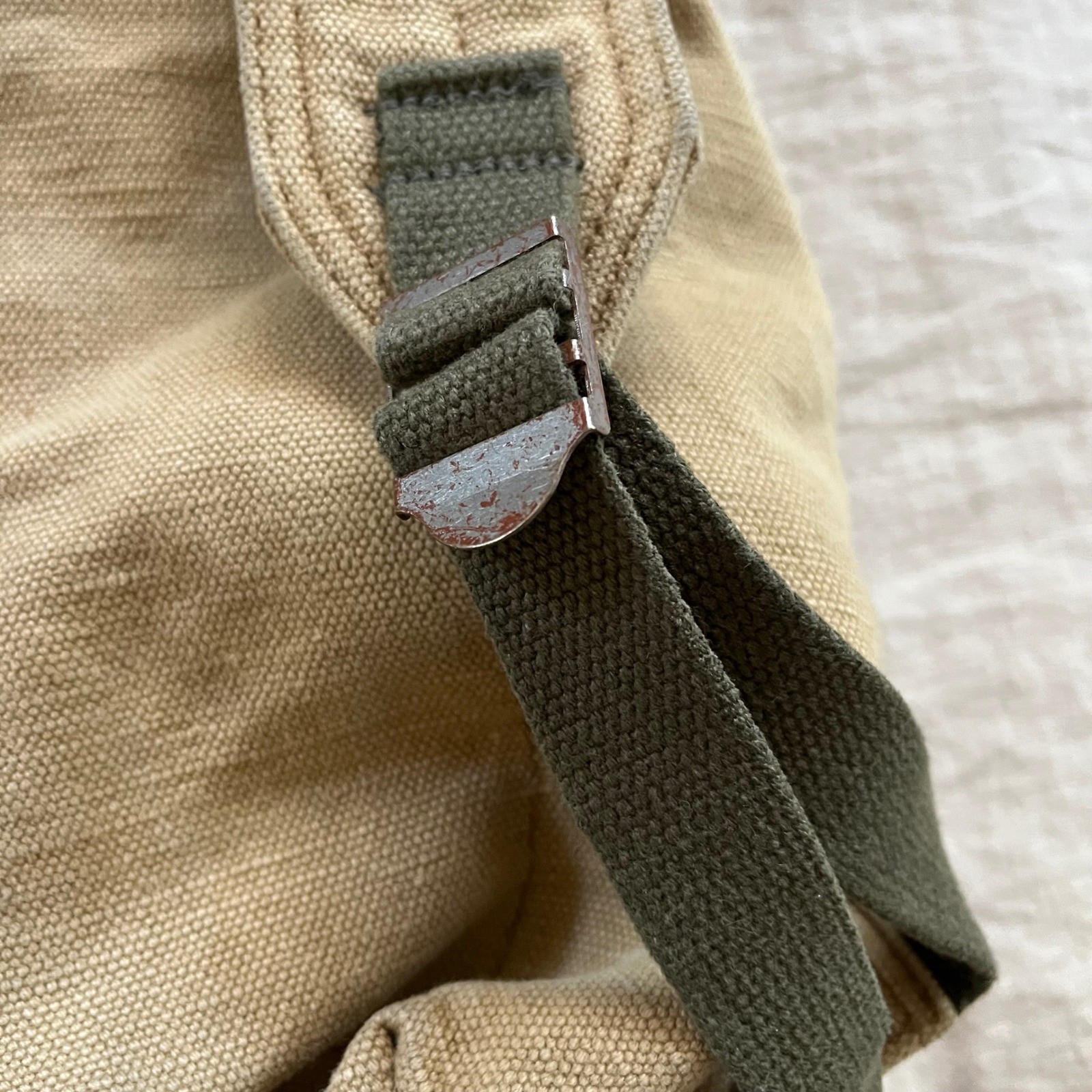 Vintage Old Navy Surplus Gear Canvas Backpack