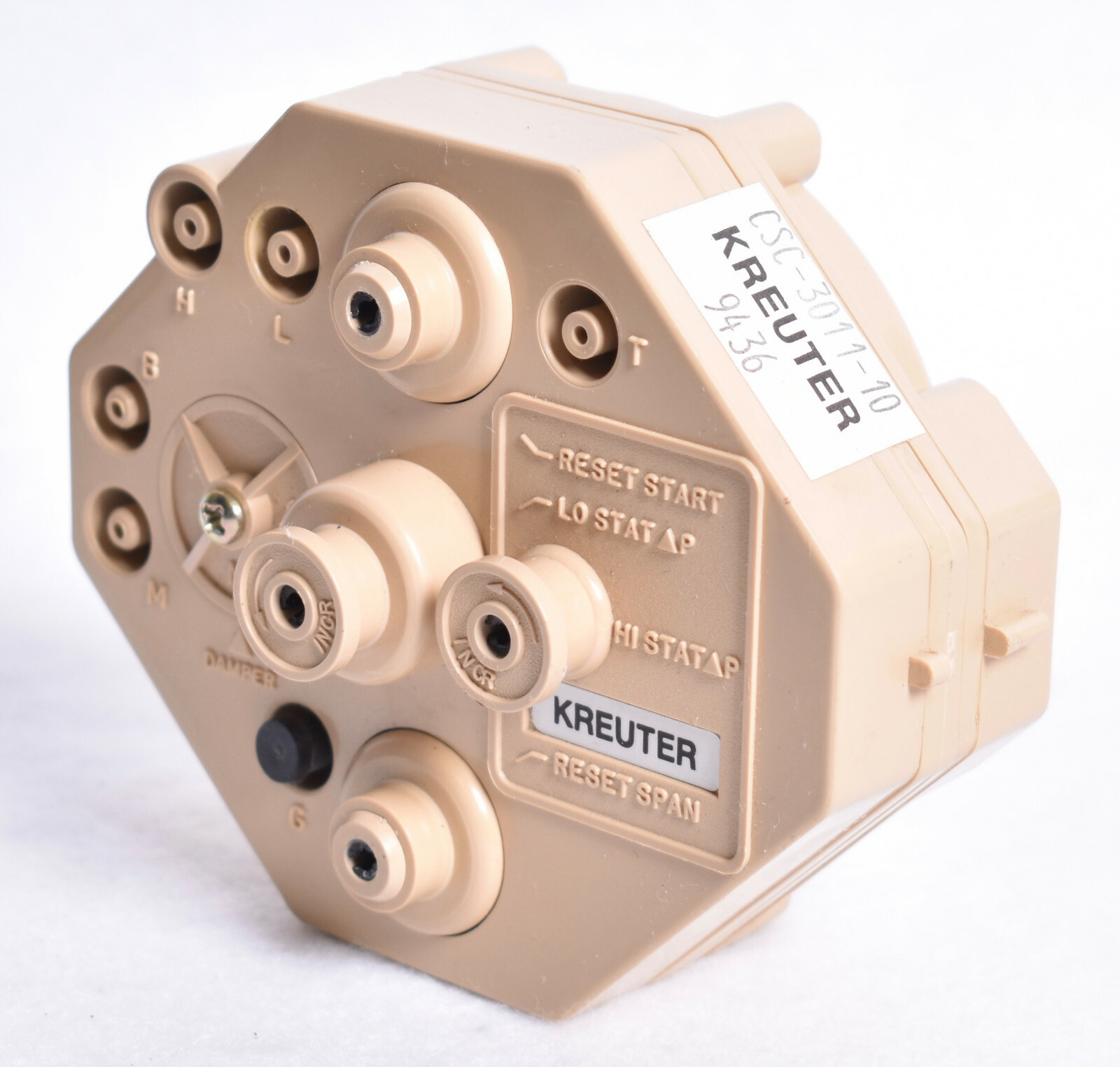 Kreuter Multi-Function Pneumatic VAV Reset Volume Controller CSC-3011-10