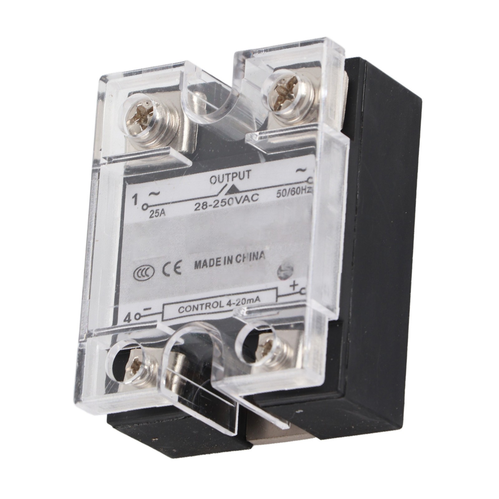Solid State Relay SSR 4‑20mA Input To 28‑250V AC Output Stepless Regulator