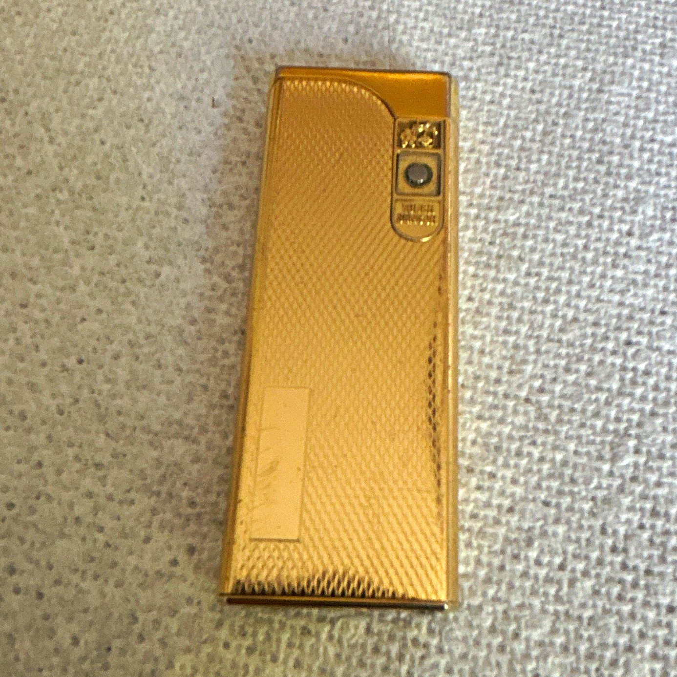 Colibri touch Butane Lighter - Collectible Gold Color Lighter w accessories