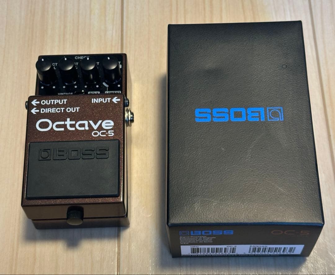 Boss OC-5 Octave Guitar Effects Pedal fast ship from japan
