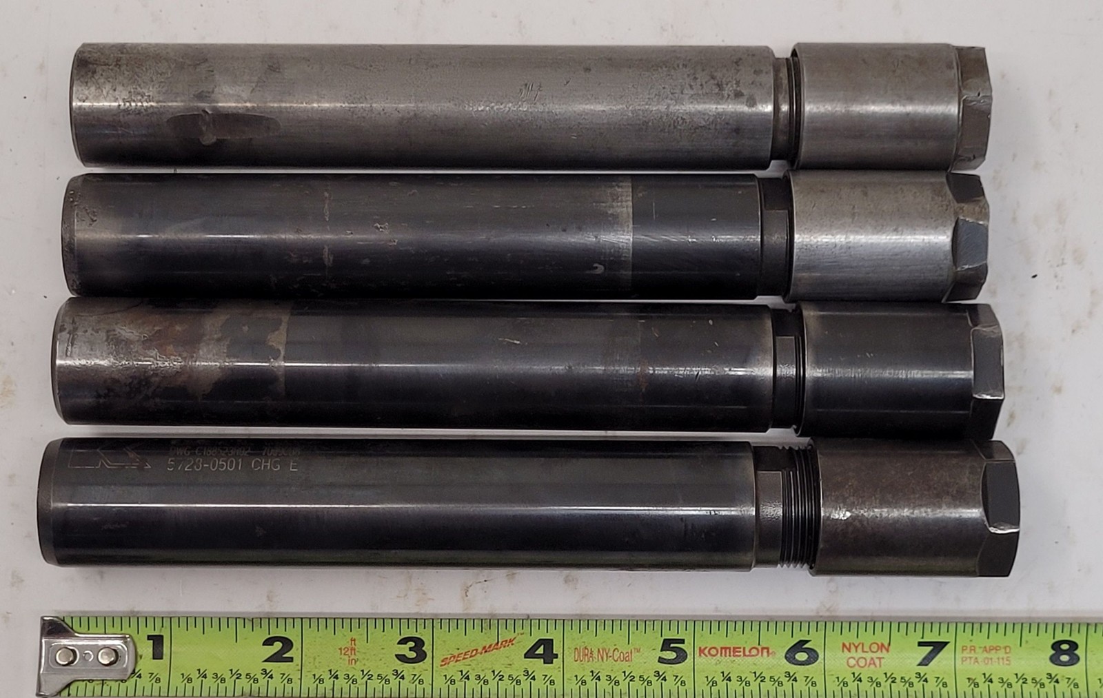 Kennametal Collet Extension Chuck – Set of 4