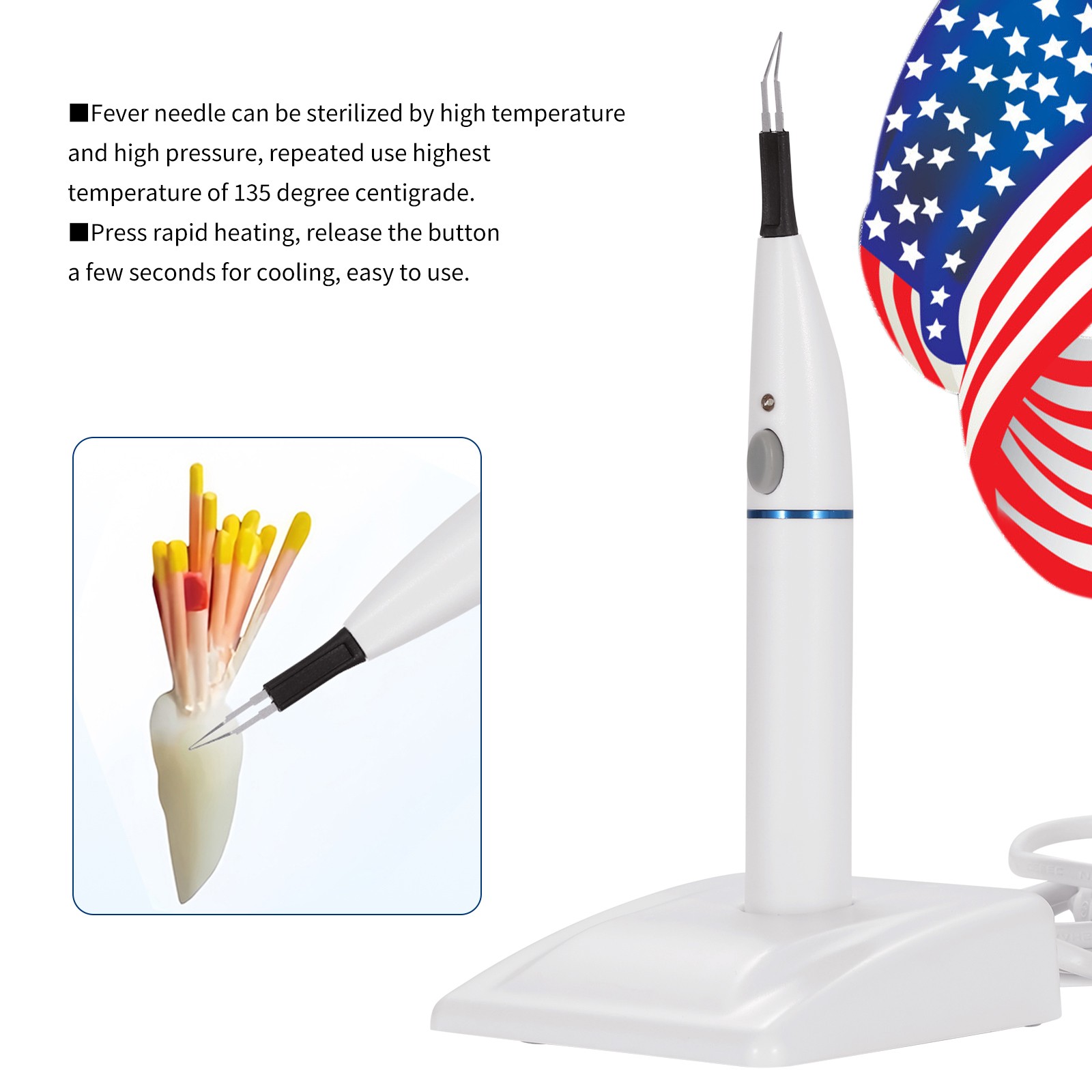 Dental Wireless Gutta Percha Obturation System Endo Tooth Gum Cutter