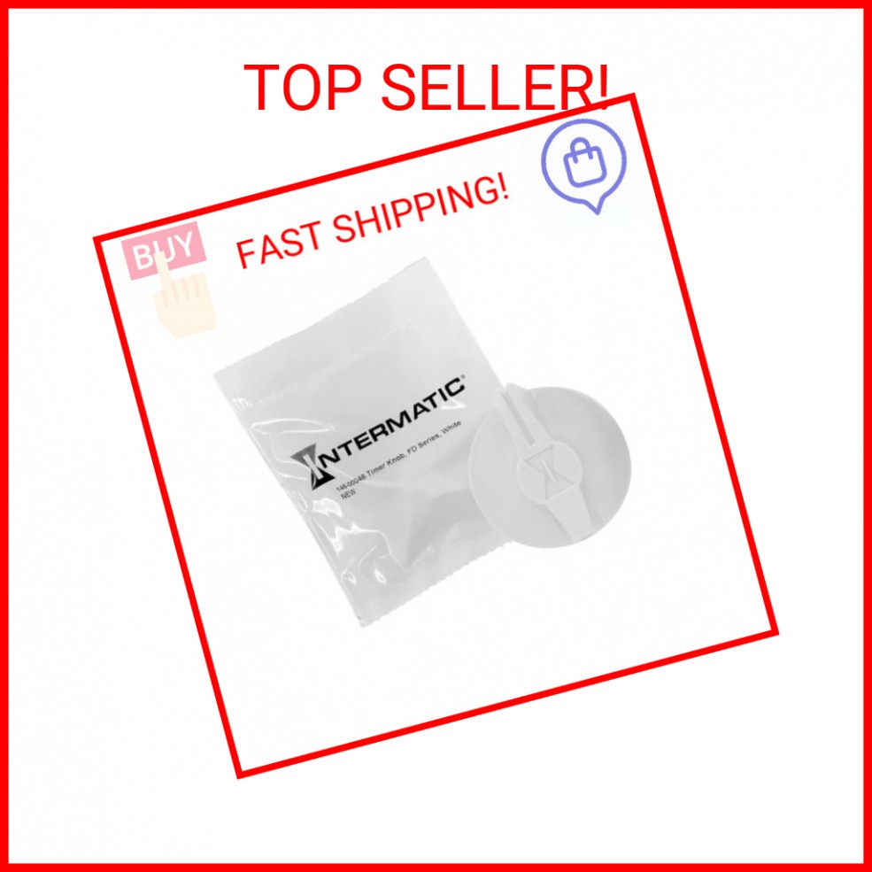 Intermatic 146MT574 Timer Knob For FD Series Spring Wound Timers - White