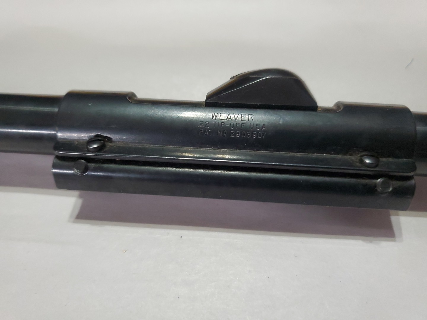 VINTAGE WEAVER C4 SCOPE WITH TIP OFF MOUNT AND ORIGINAL BOX