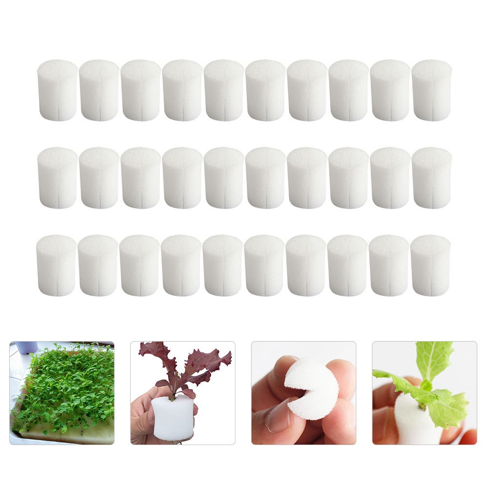 120Pcs Reusable Soilless Cultivation Sponge for Hydroponic Vegetable Planting