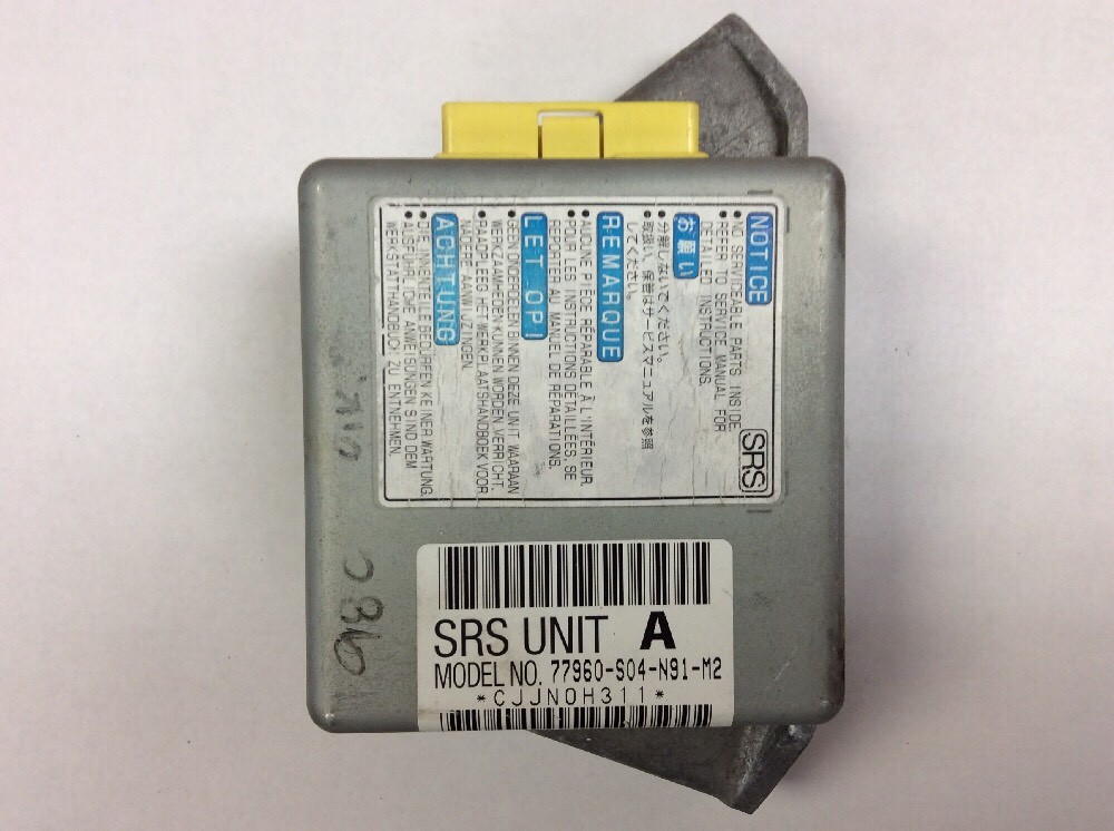 96 97 98 99 00 Civic SRS Supplemental Restraint System Airba Control Module OEM