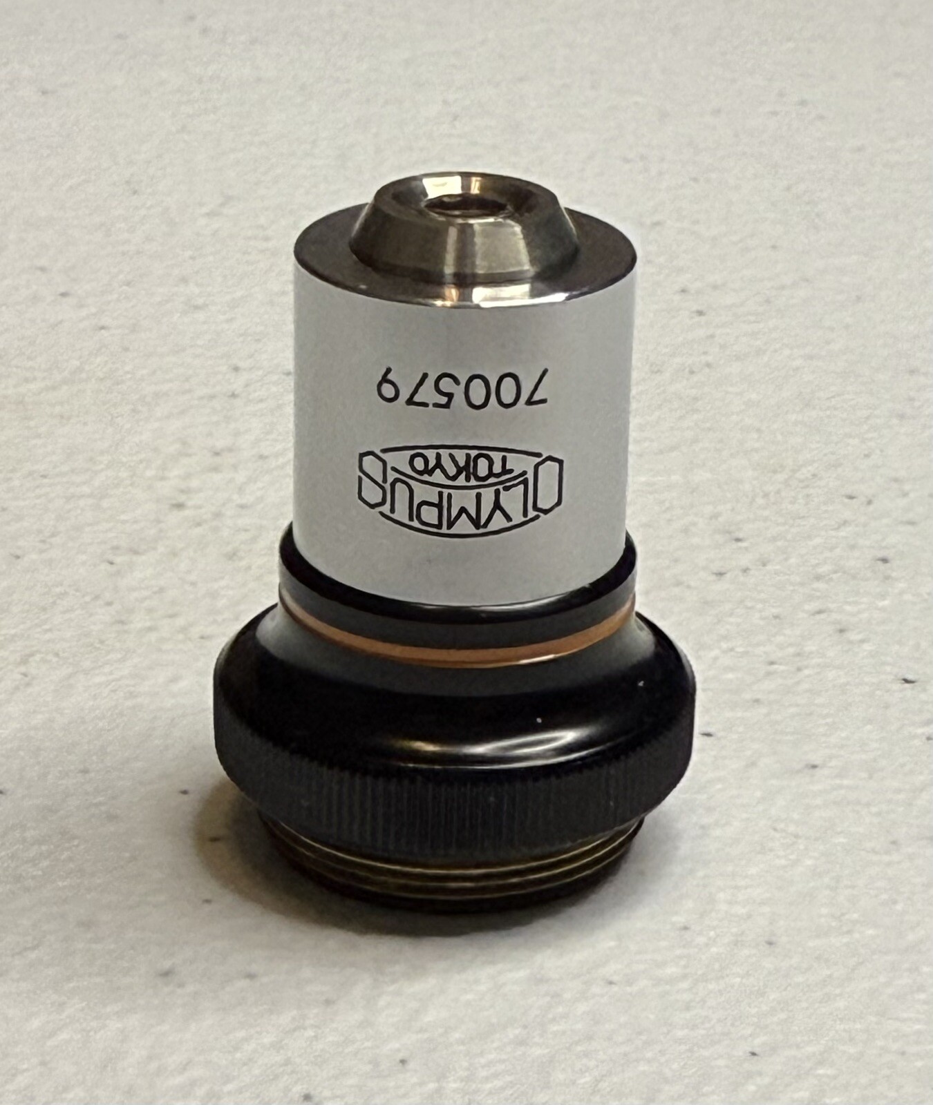 Olympus 10 PO 0.25 Short Barrel Strain Free Microscope Objective