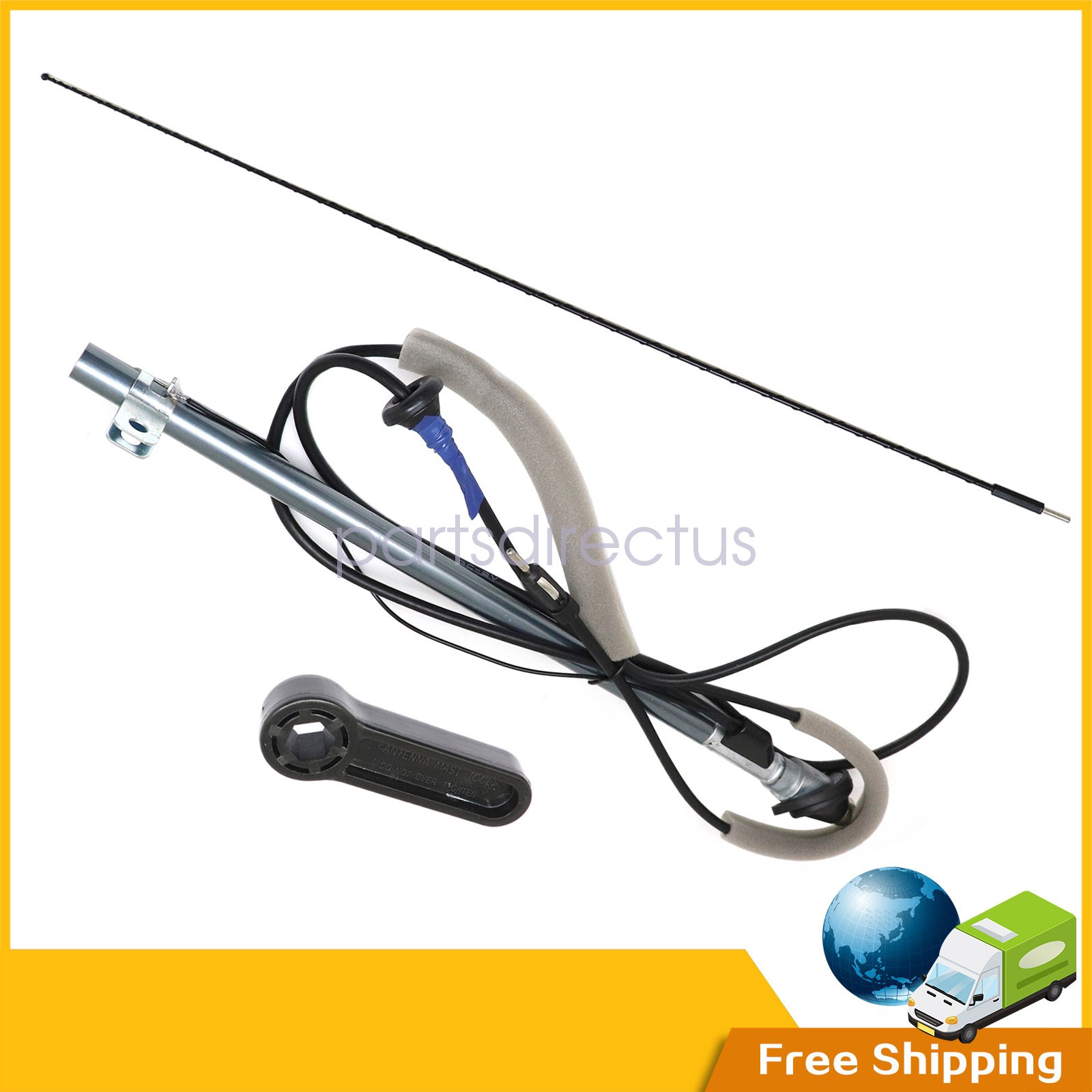 Fit Toyota Tacoma 1995-2004 1* Antenna Base Assy Mount Manual Type 8630004050