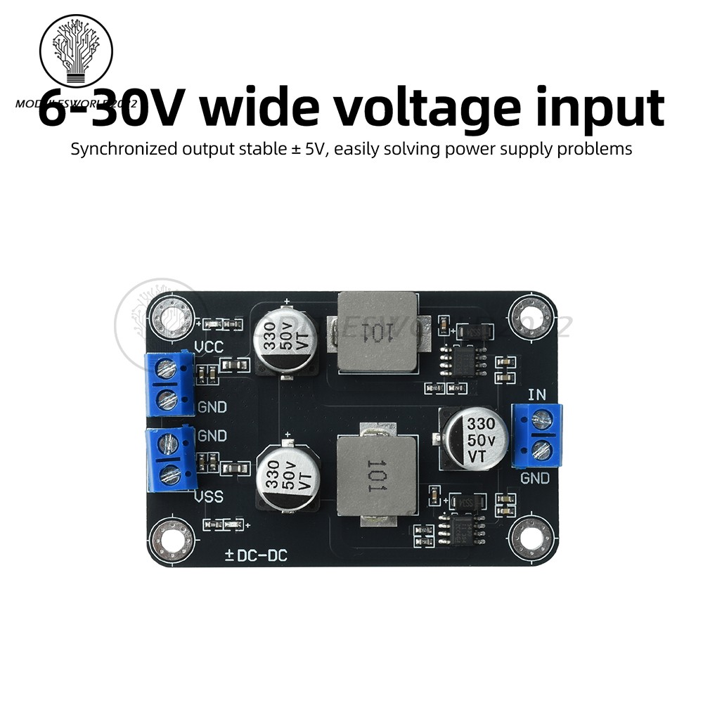 TPS5430 Module Switing Power Supply 6-30V to ± 5 DC-DC Step-down Low Ripple