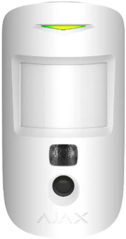 Ajax MotionCam (9NA) White Wireless Motion Detector with Photo Camera WH3
