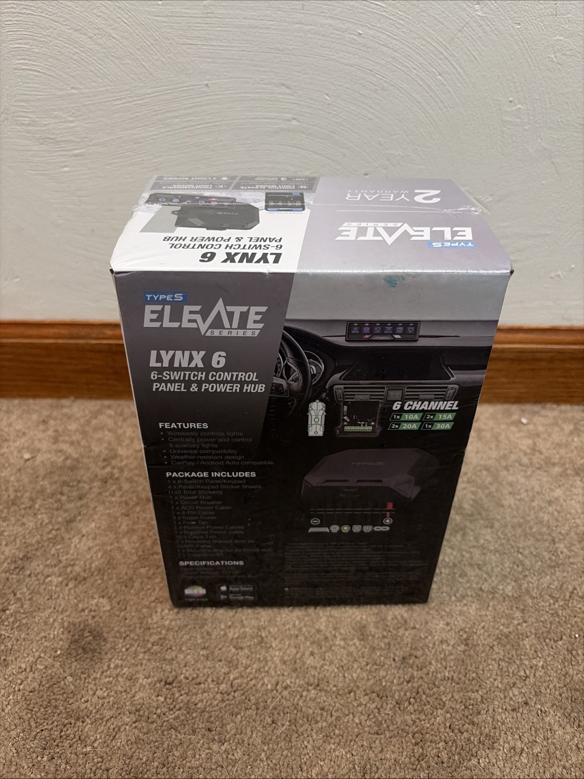 NEW TypeS Elevate Series LYNX 6-6Switch Control Panel & Power Hub LM534403