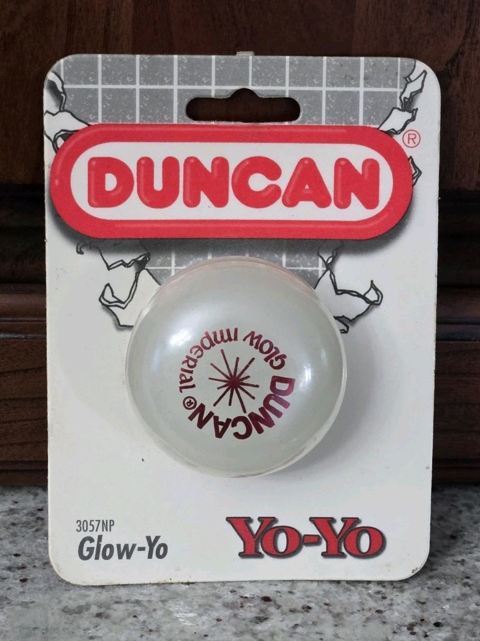 VTG NEW SEALED Duncan Glow Imperial Yo-Yo 3057NP Glow-Yo  MADE IN USA 1994