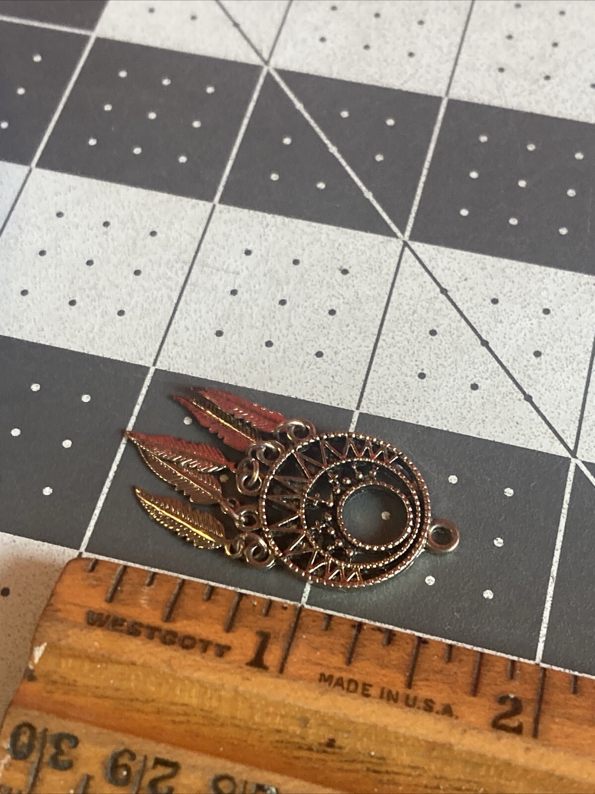 Vintage Dream Catcher Pendant Rare Item!
