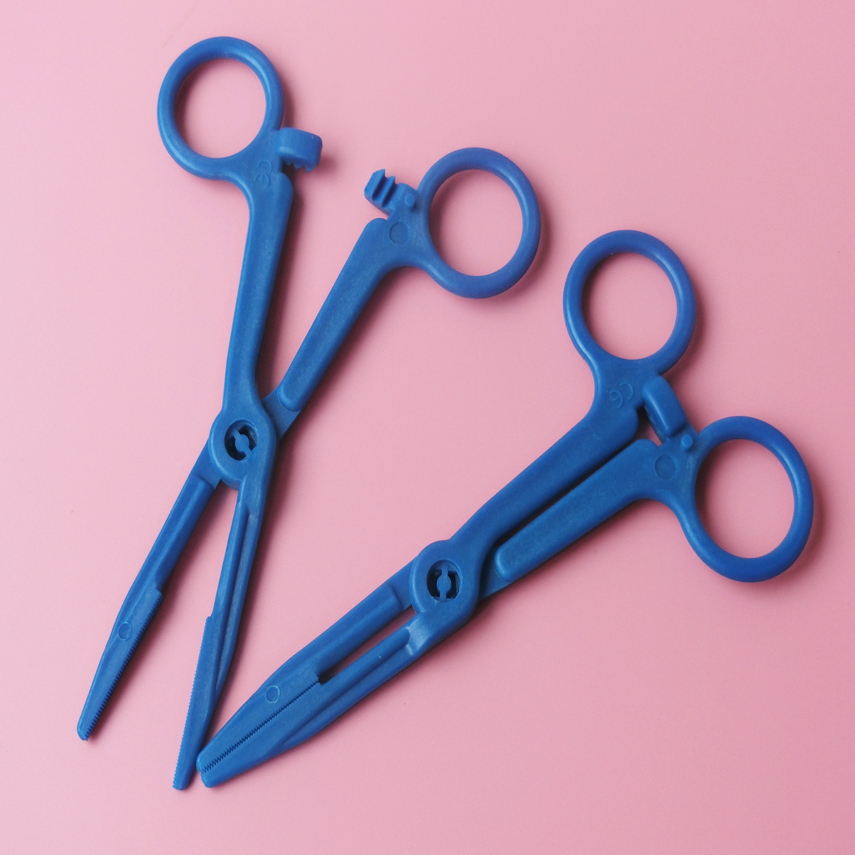 10 x Disposable Haemostatic Forceps Body piercing Clamp Bleeding Hemostasis Tool