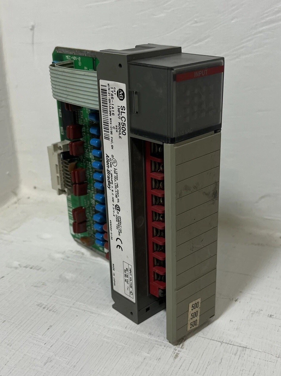 Allen Bradley 1746-IA16 Series C Input Module PLC Card I/O 1746-1A16 Ser C AB