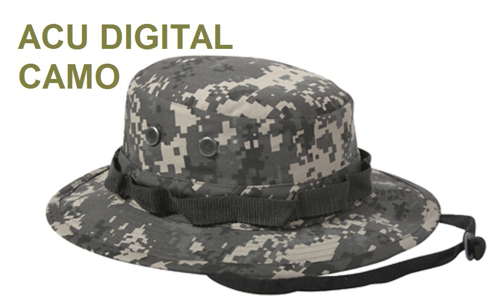 BOONIE HAT Bucket Bush CAMO Army USAF Navy Vet Paintball OEF OIF Gulf War Hunter