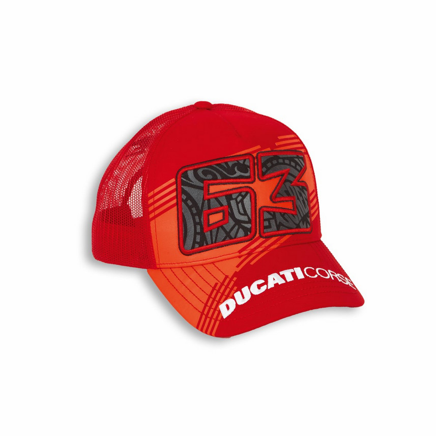 Ducati Corse Motogp Dual Trucker Cap Pecco Bagnaia Desmosedici 2025