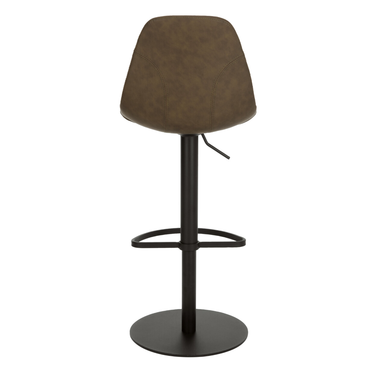 SAFAVIEH Sky Adjustable Swivel Bar Stool | Olive / Black |