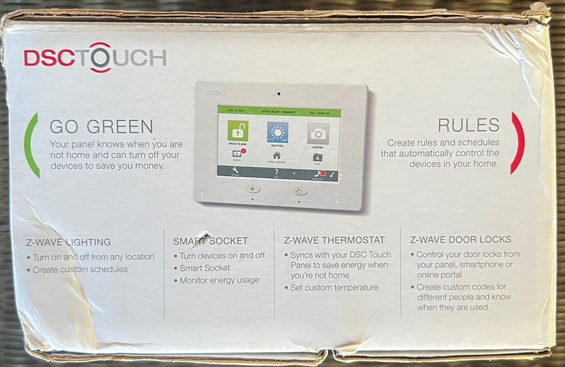 DSC Touch Panel KIT467 - 99VZ All in One Touchscreen - Home Security NIOB