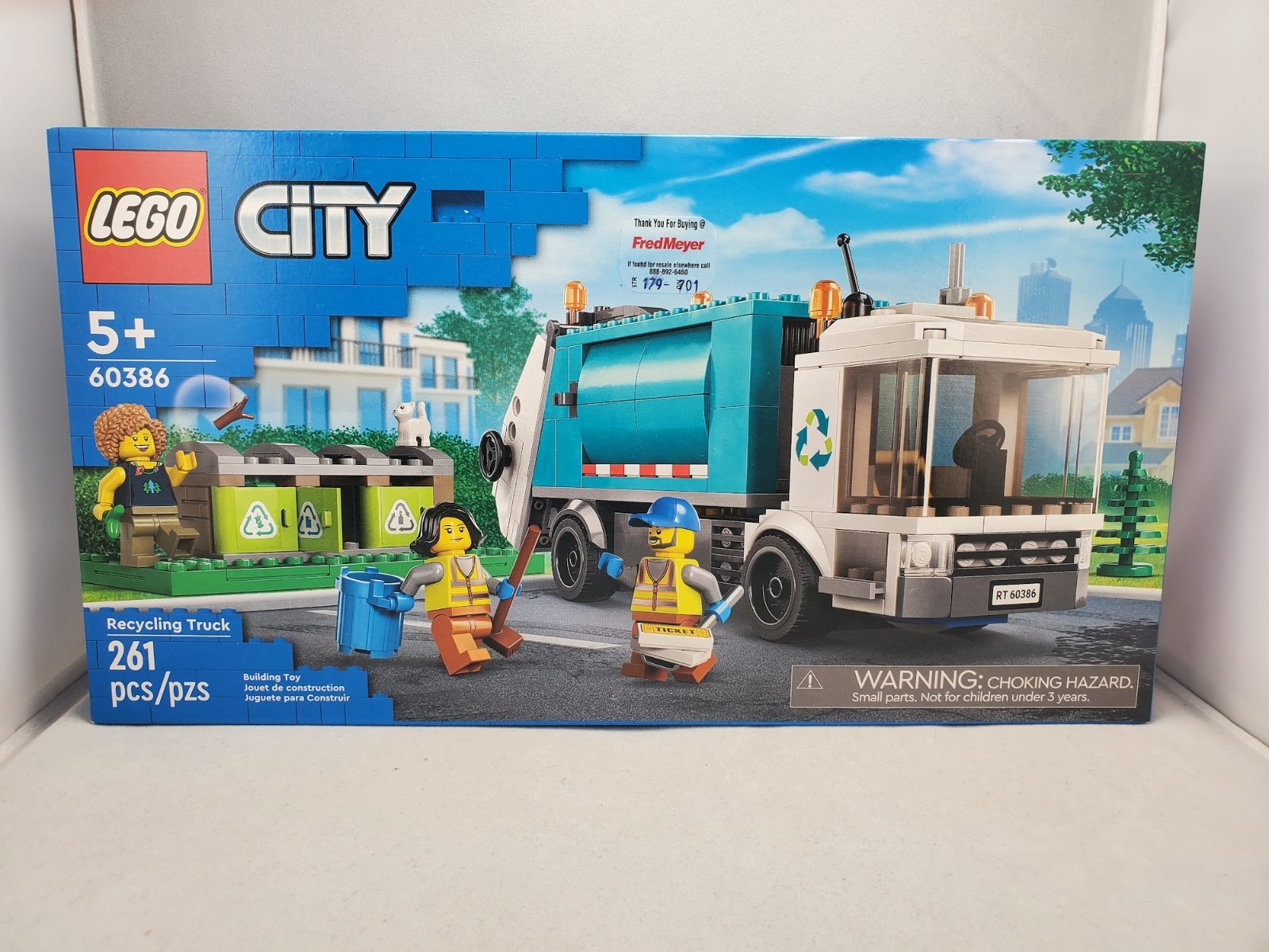 LEGO CITY: Recycling Truck (60386) NEW IN BOX  Retired Set Garbage Truck