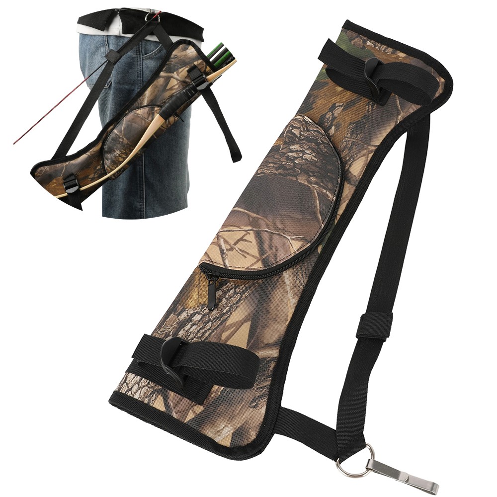Archery Arrow Quiver Dual-use Traditional Recurve Bow Hunting Shooting Target