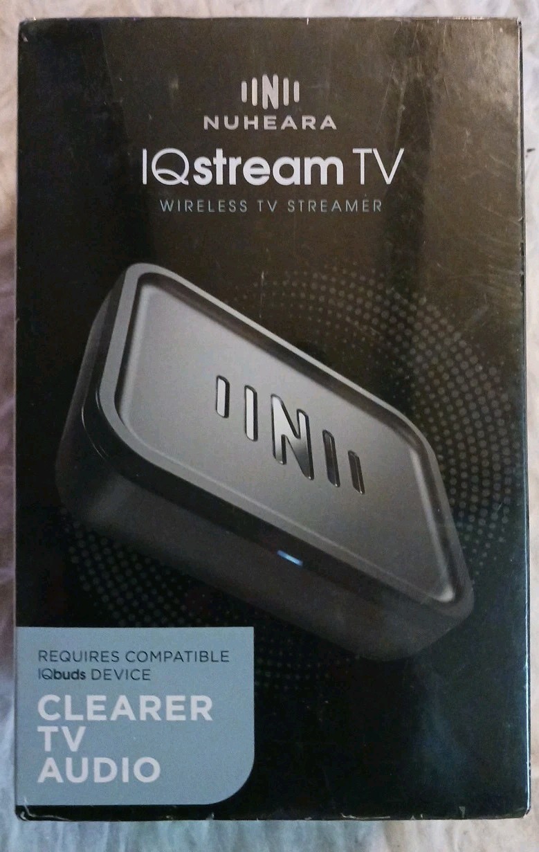 New IQstream TV Audio Streamer By Nuheara