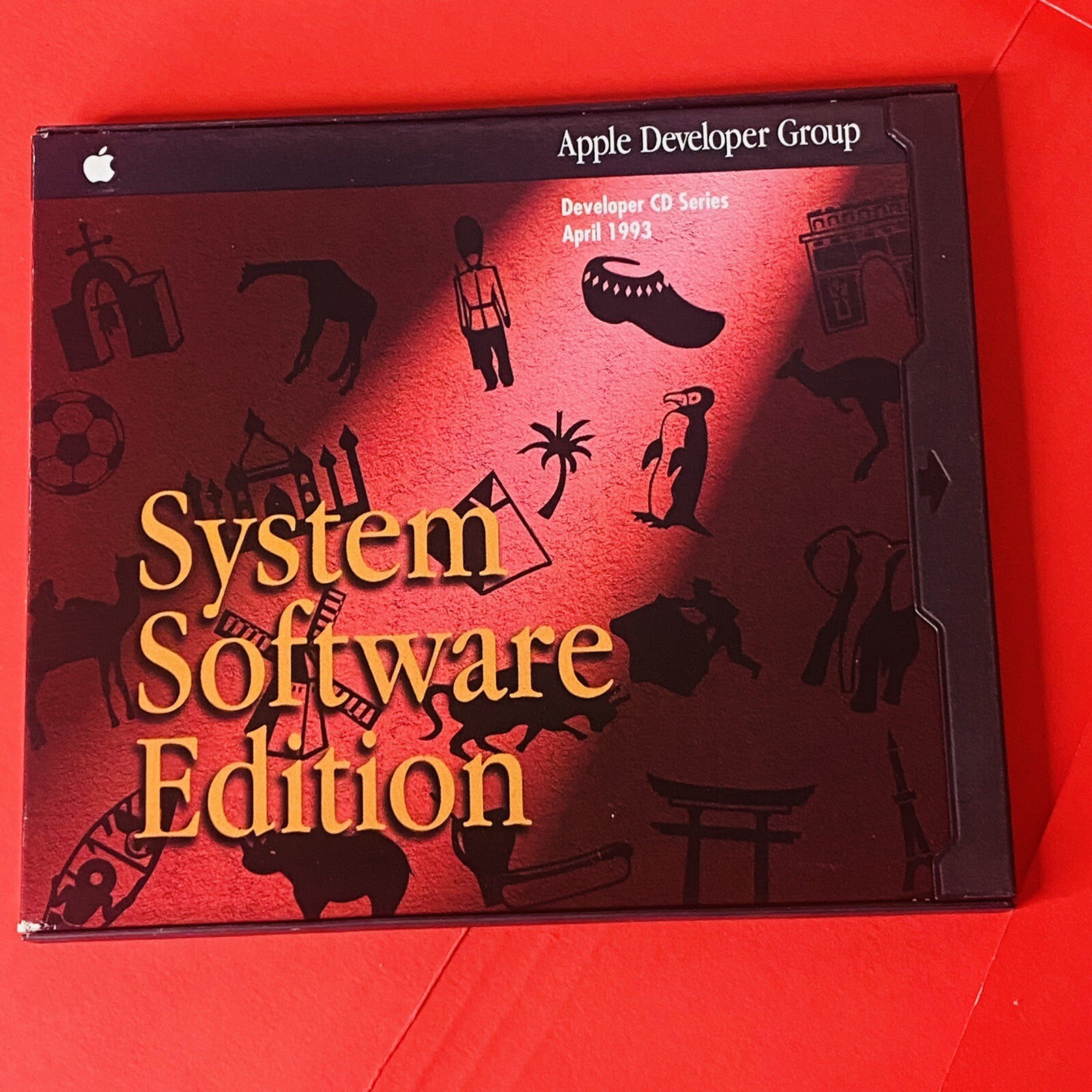 Apple Developer Group CD Series April 1993 System Software Edition Vtg RARE
