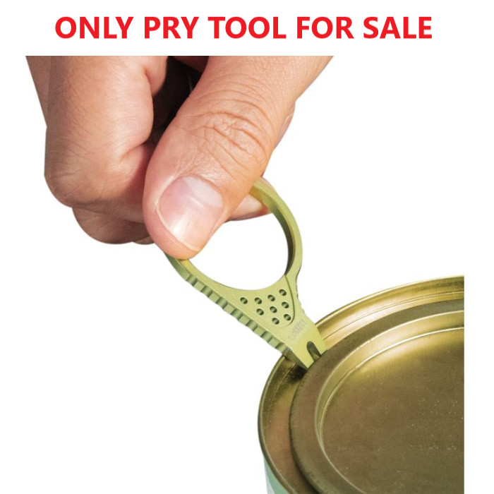 Kubey Pry Tool Gold Color Titanium Construction Finger Ring Durable Lightweight