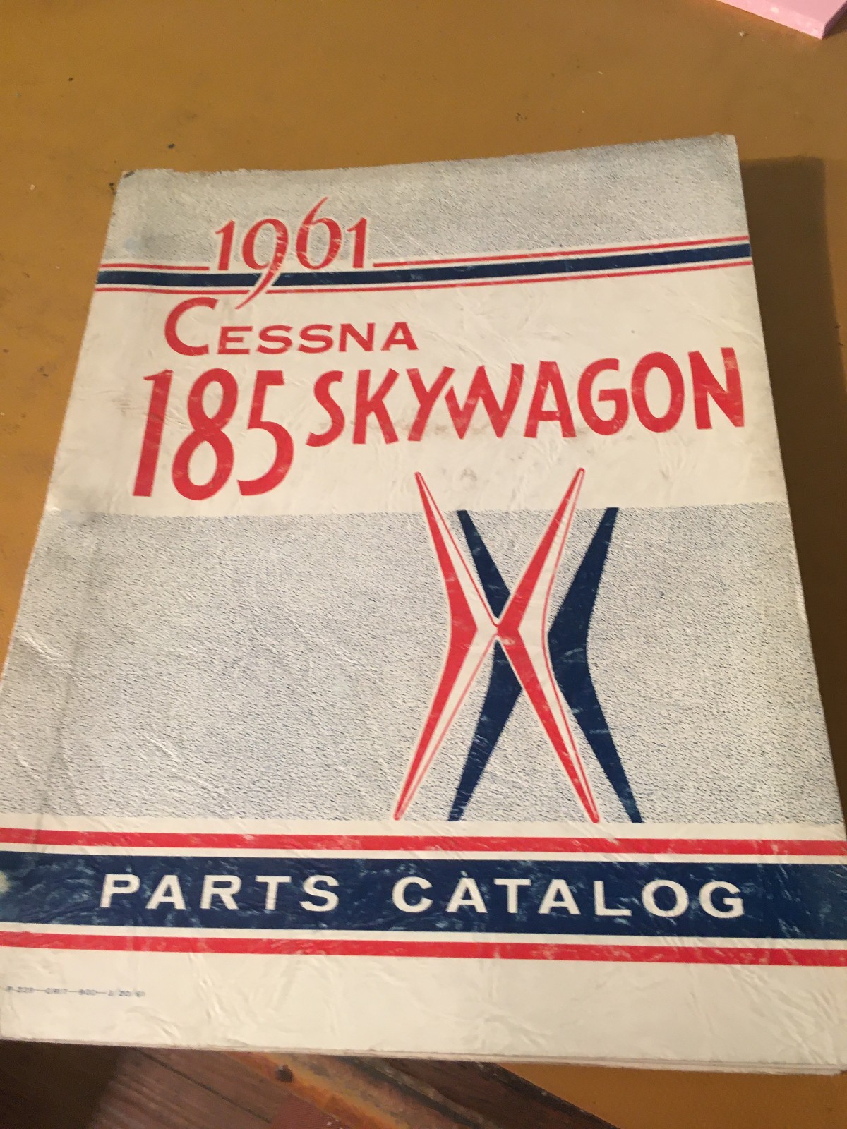 1961 Cessna 185 Skywagon Parts manual