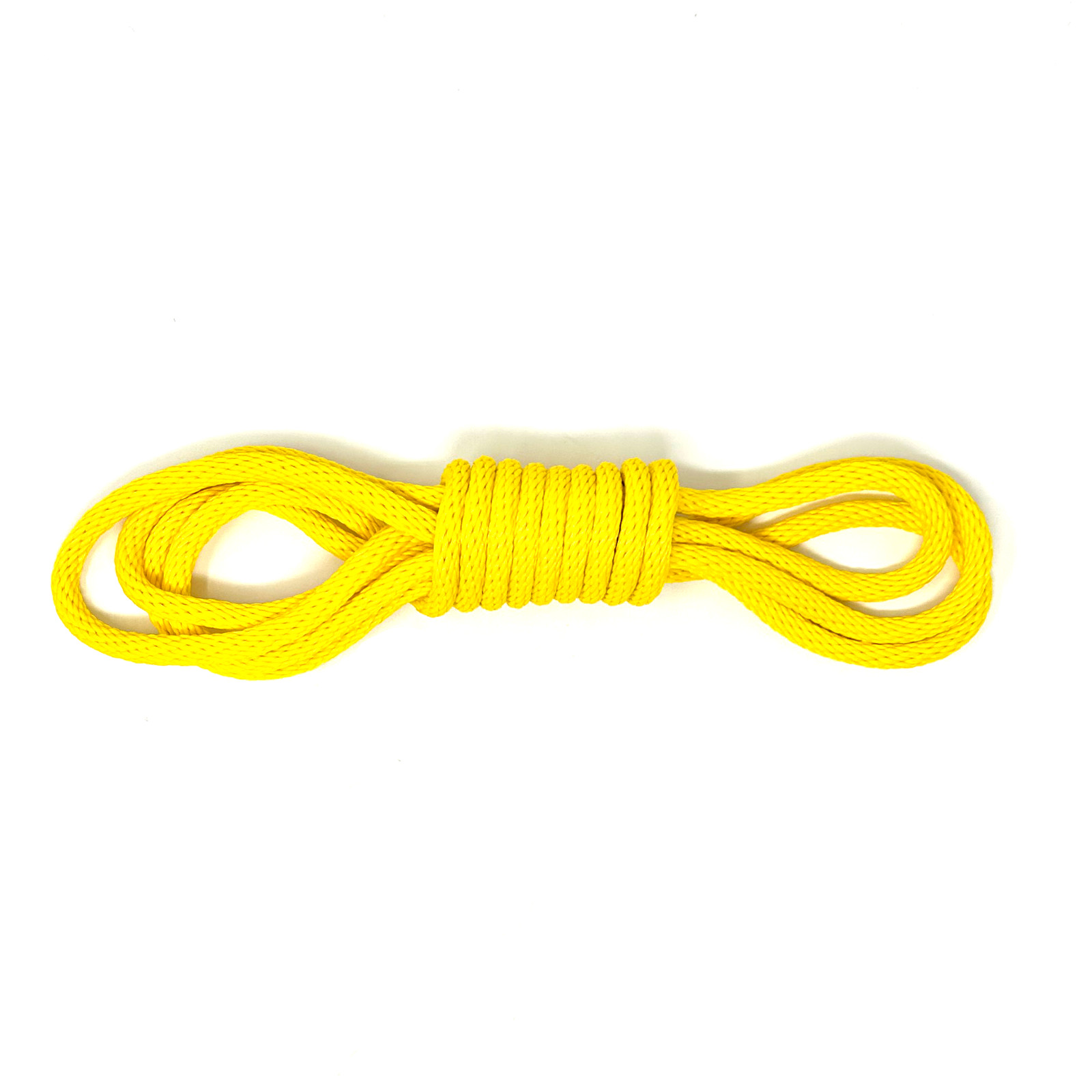 Mad Dog Products Bulk Rope 1/2” x 50’ Yellow Solid Braid Rope – Made in USA