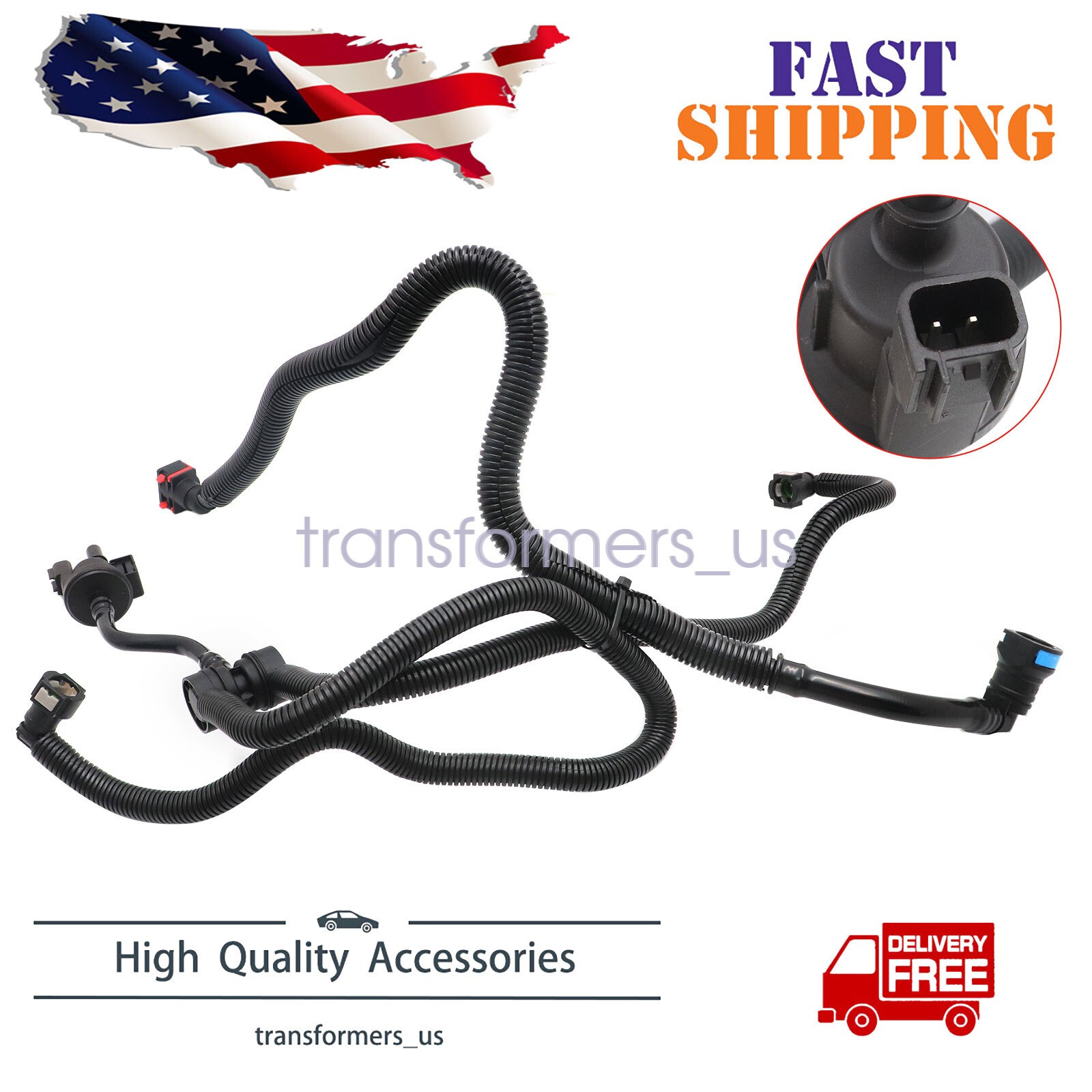 For 2017-2020 Ford Fusion 2.0 Turbo Fuel Vapor Canister Purge Solenoid Valve