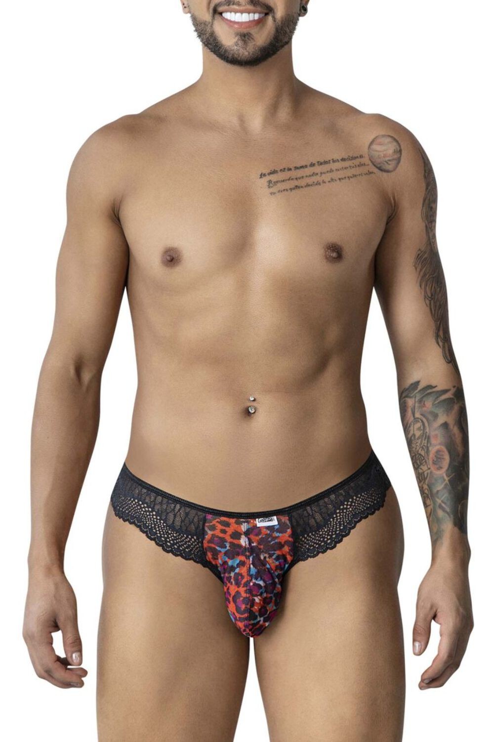 CandyMan 99887 Leopard Thongs