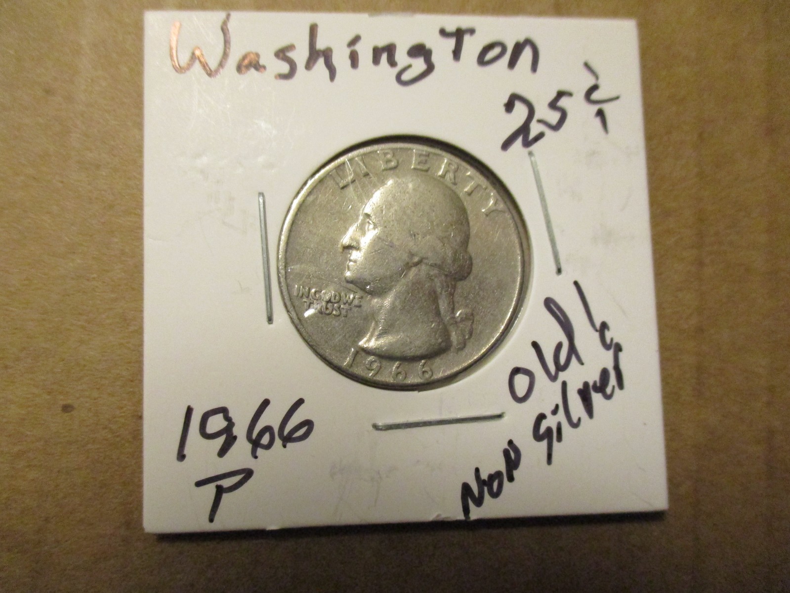1966-P, Washington Quarter, Non-Silver. #76