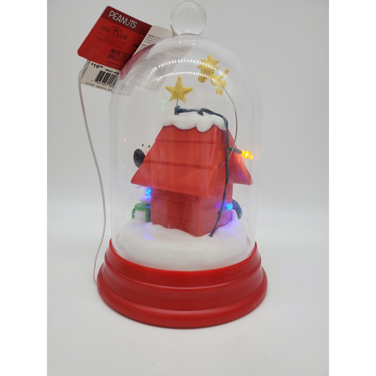 Peanuts - Snoopy's Dog house Plastic Dome