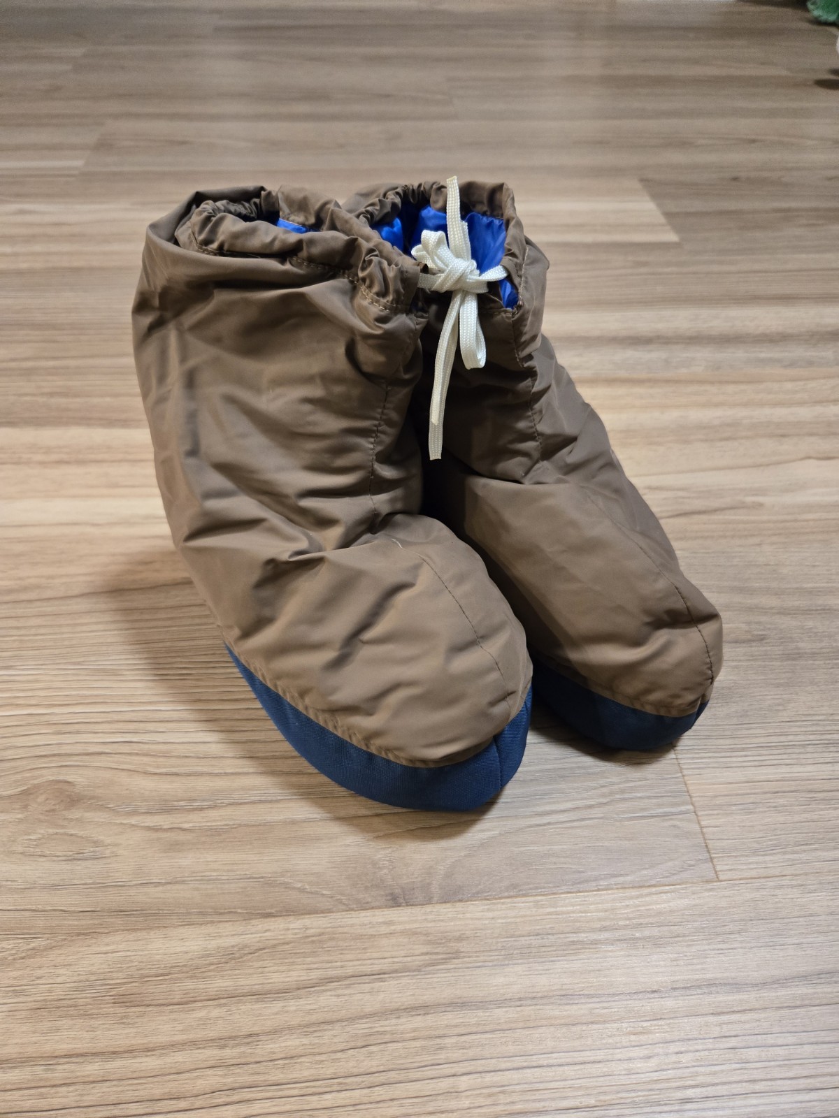 Vintage Trailwise Insulated Camping Sleeping Booties Size M - Lightweight