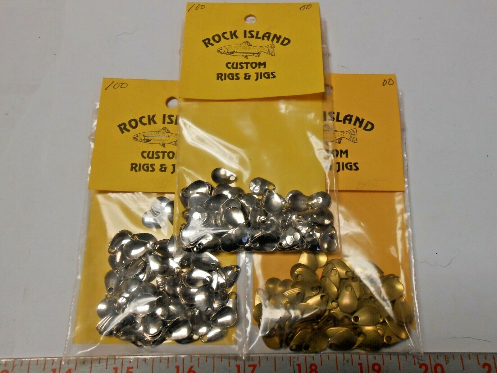 ROCK ISLAND SPORTS 00 Colorado Spinner blades # 00  100 ct