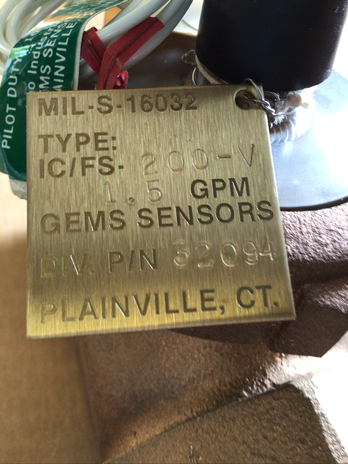 Gems Sensor Pressure Switch 32094