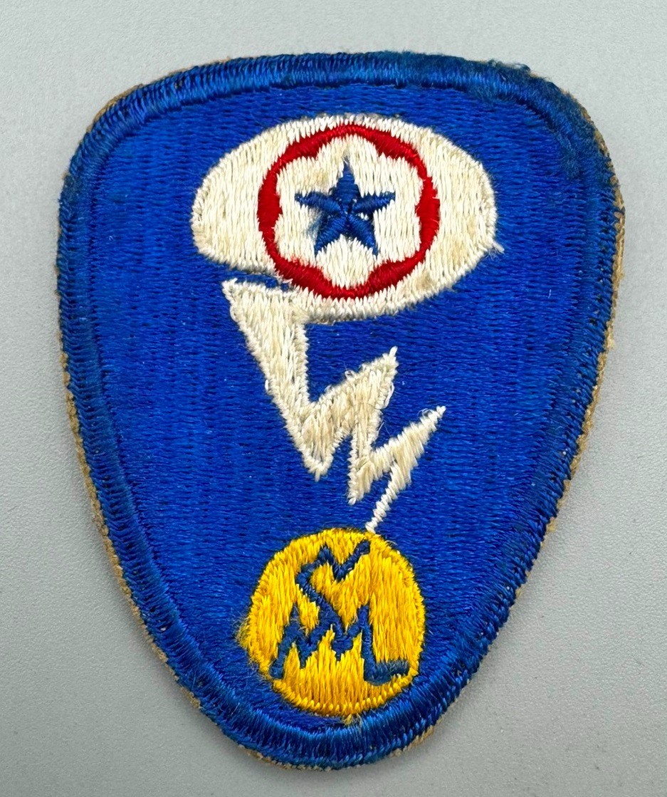 WWII Early 1942 A-Bomb Manhattan Project DI Unit Crest Patch RARE WITH NO GLOW