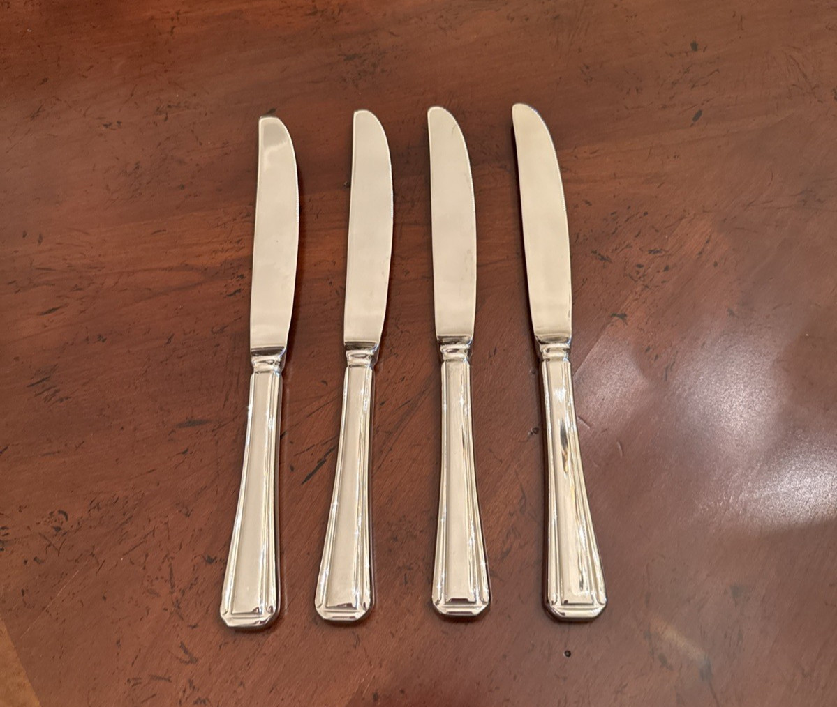 Retroneu Ascot Stainless Hollow Knives - 2 sets of 4 avail., Very Good Condition